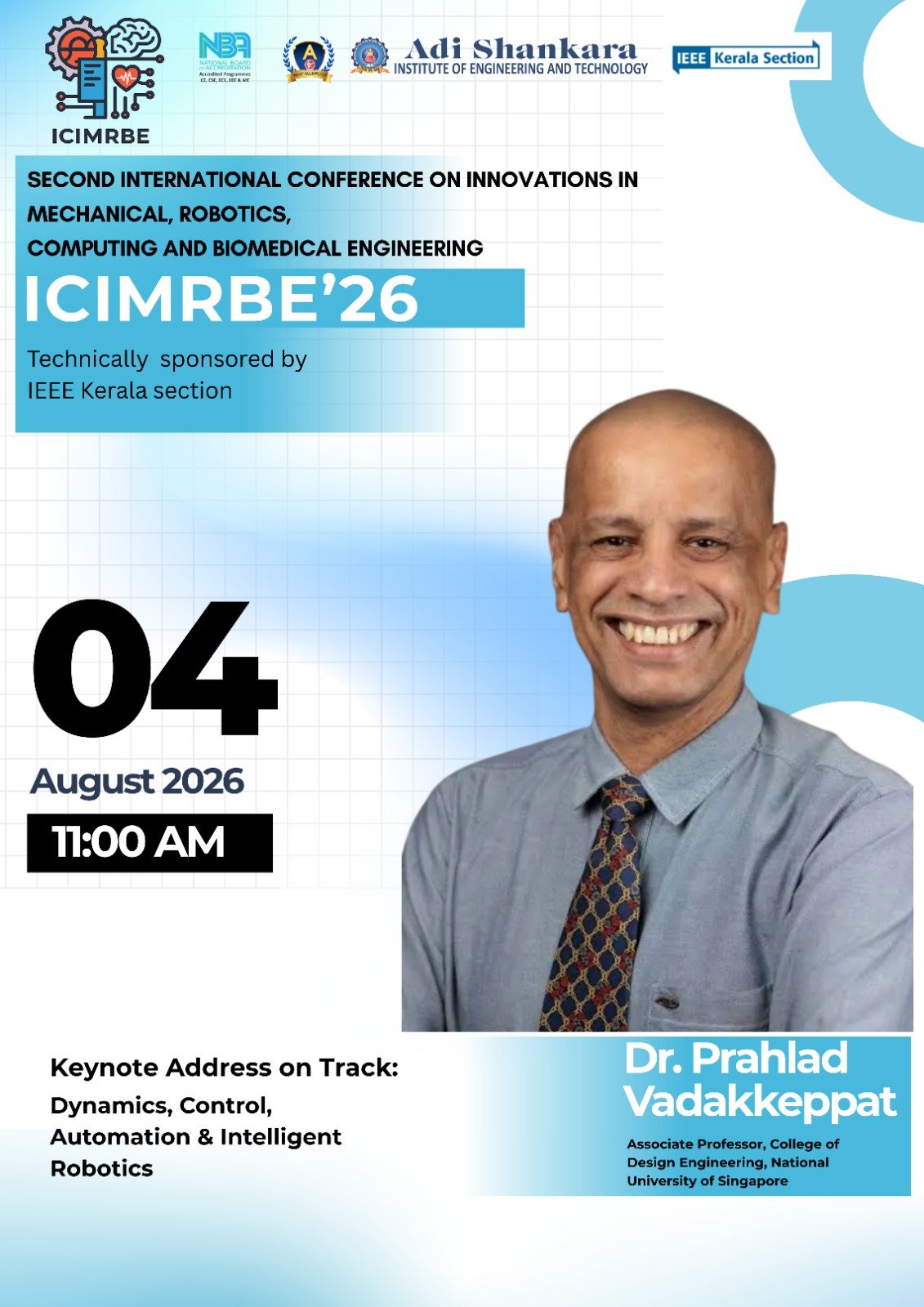 Dr. Prahlad Vadakkeppat - Keynote Address