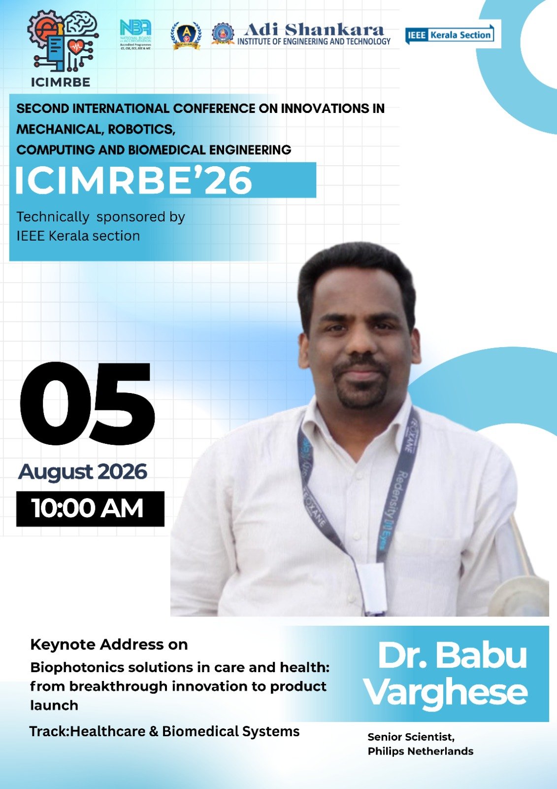 Dr. Babu Varghese - Keynote Address