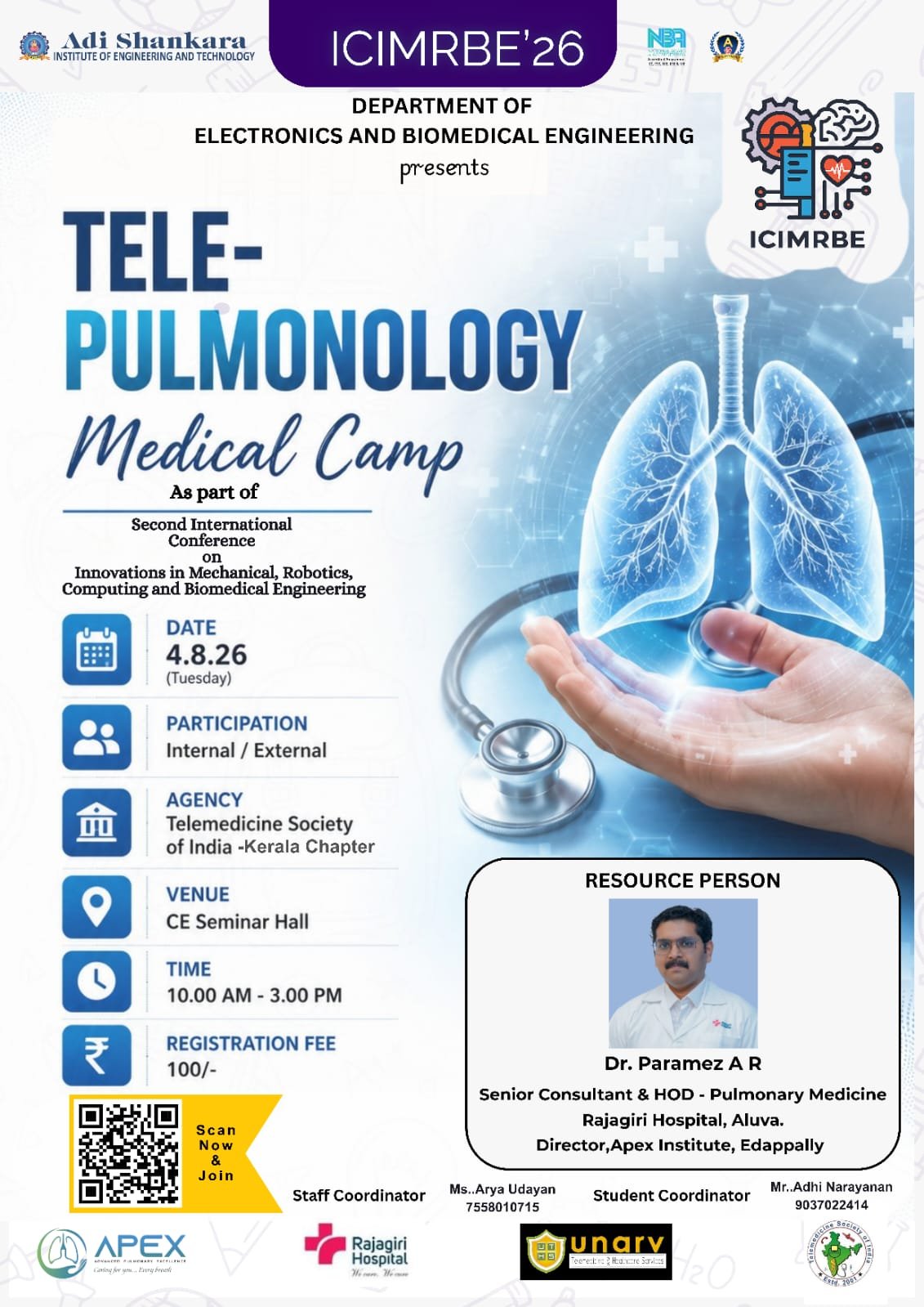 Tele-Pulmonology Medical Camp