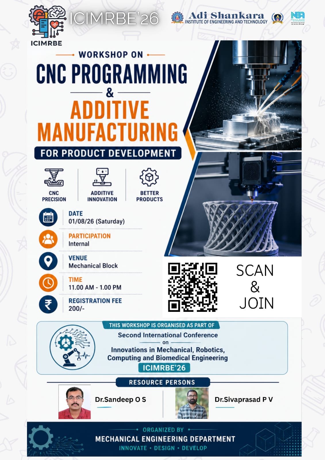 CNC Programming and Additive Manufacturing Workshop